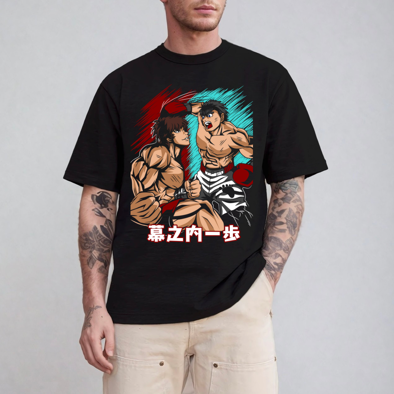 Baki x Iippo Clash DTF Transfer