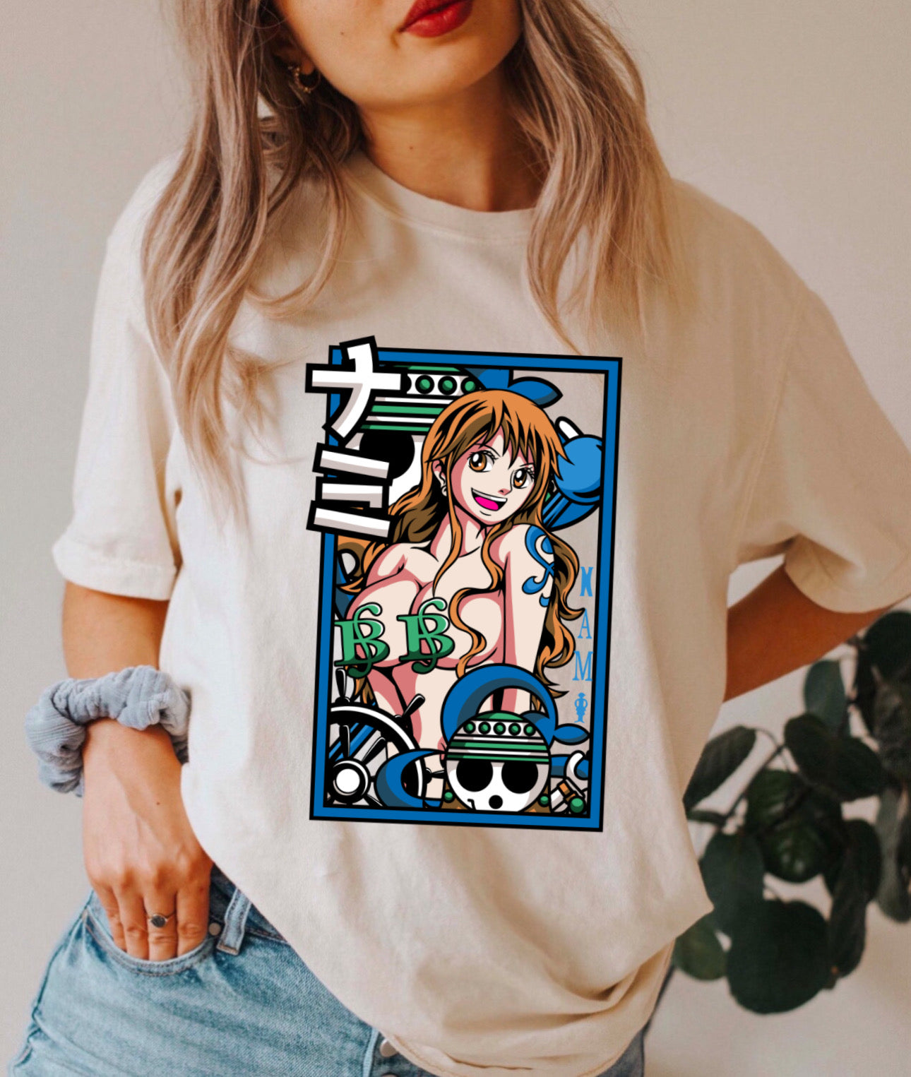 Nami Waifu DTF Transfer