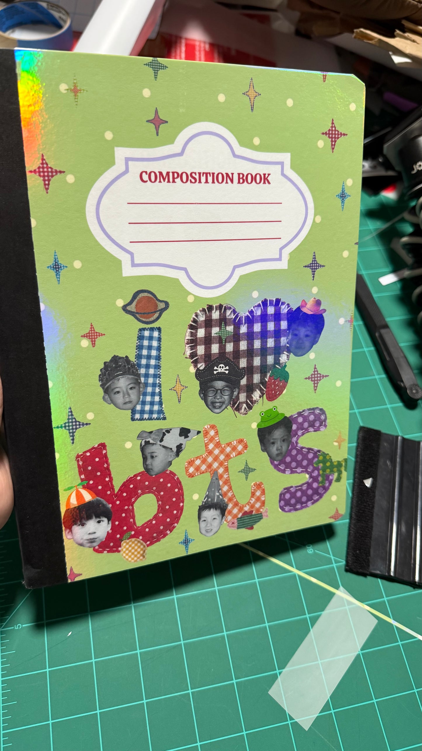 Bts Composition book wide ruled