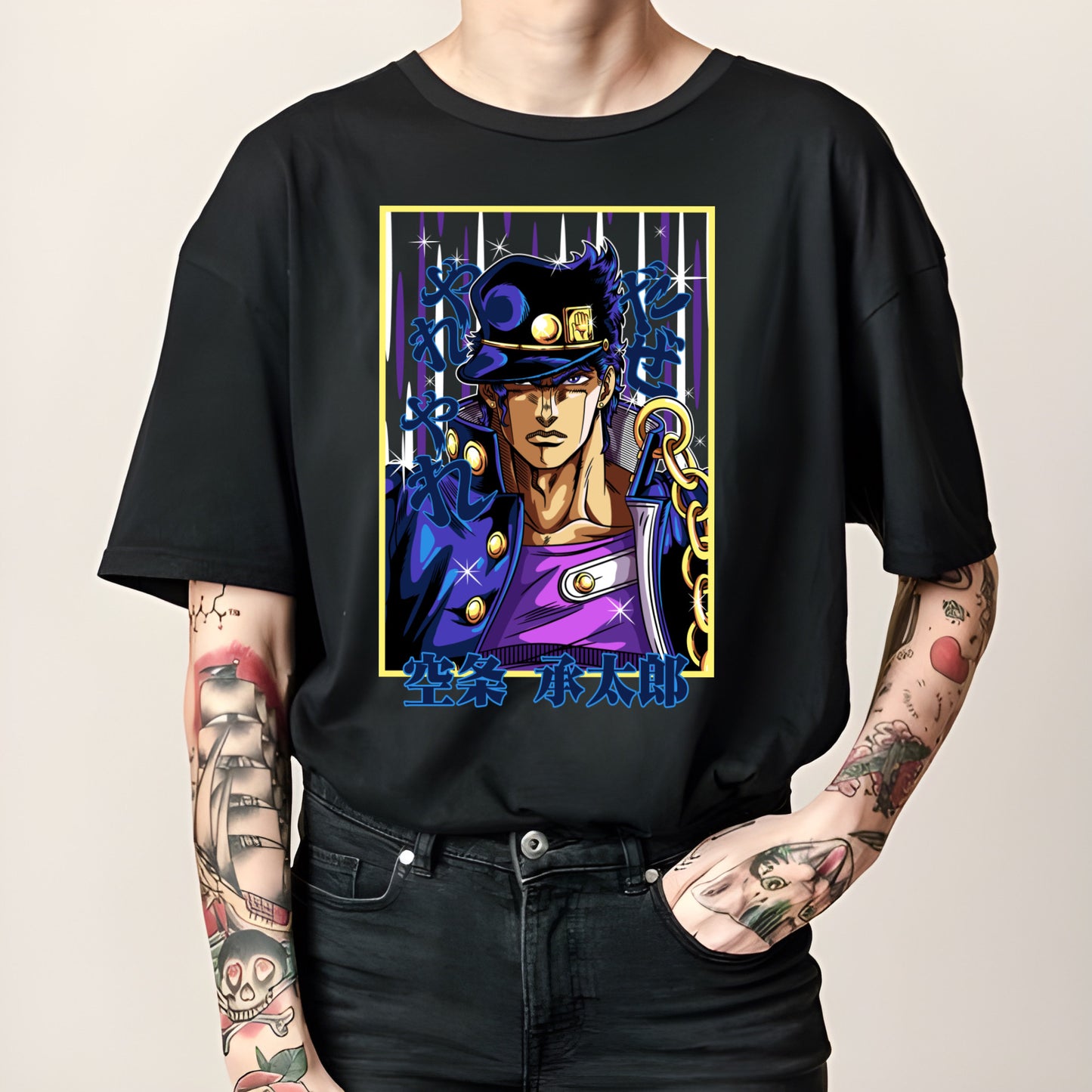 Jotaro DTF full color transfer