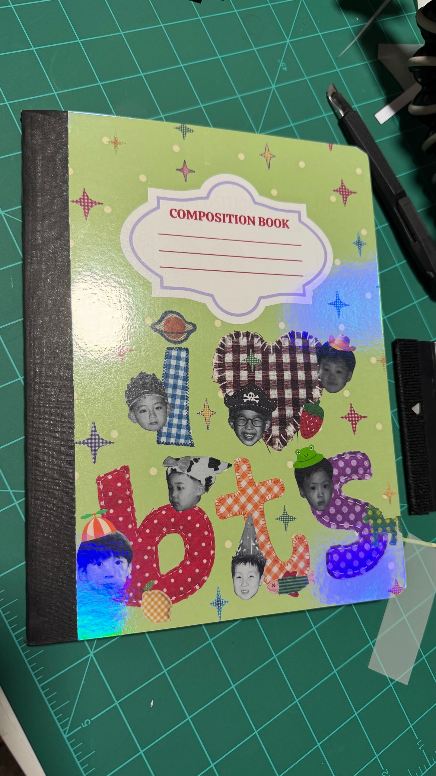 Bts Composition book wide ruled