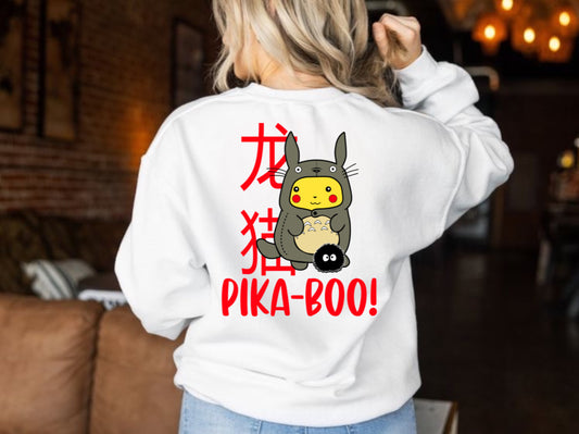 Pika-Boo! Halloween DTF full color transfer