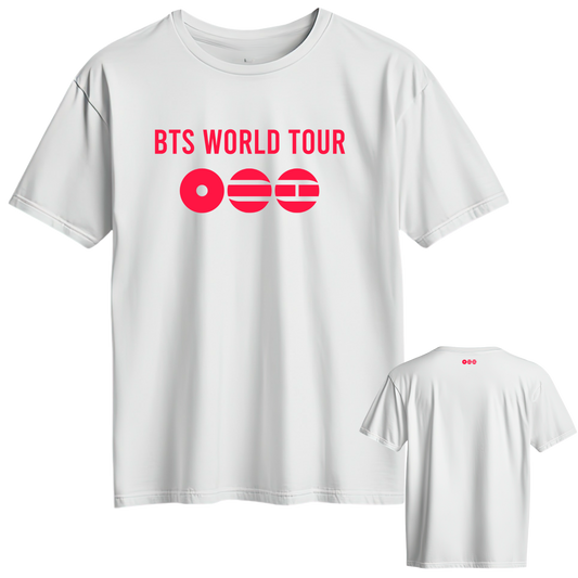 T-shirt bts world tour Arirang logo