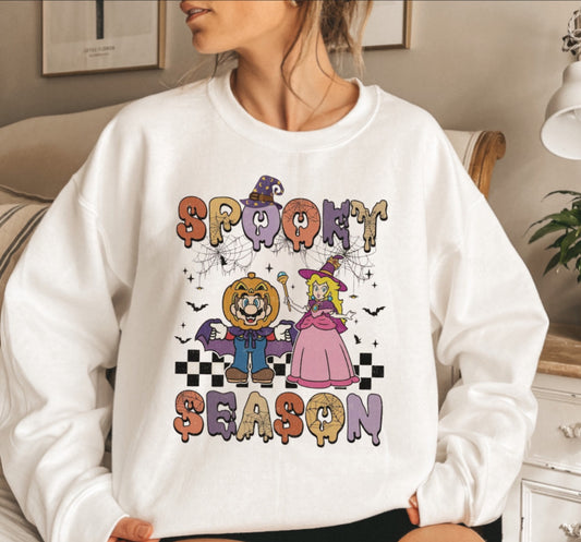 Spooky season Halloween DTF full color transfer