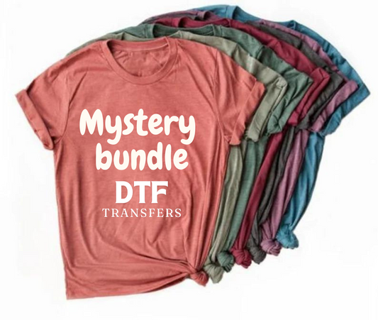 Mystery Bundle DTF full color transfers