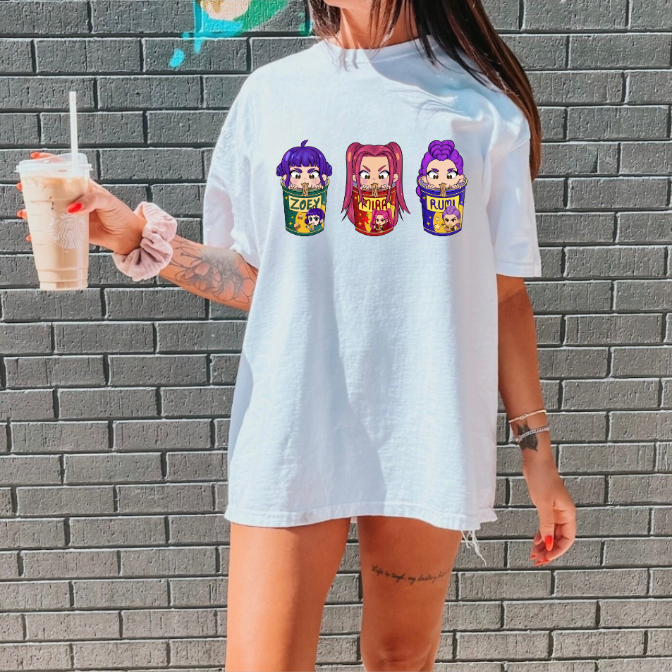 Ramen D hunters DTF Transfer