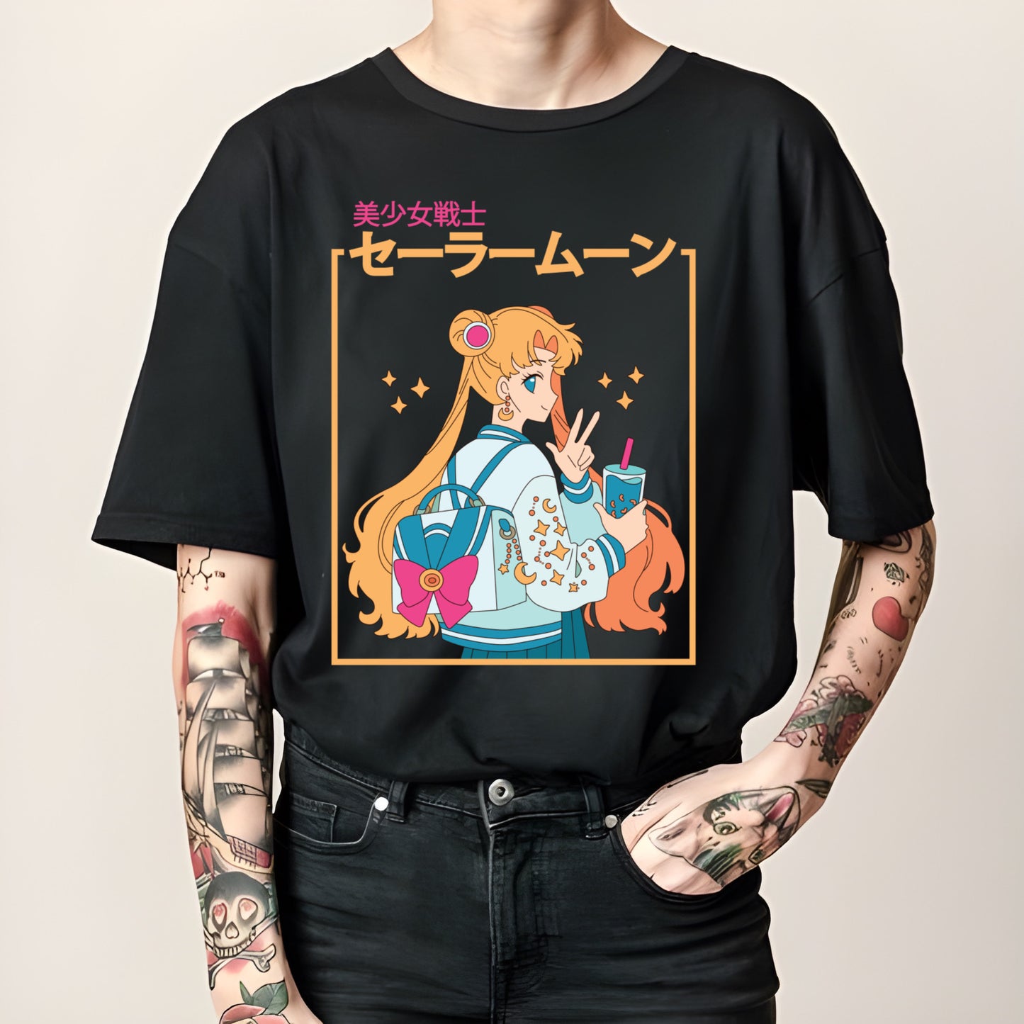 Lofi Sailor DTF full color transfer