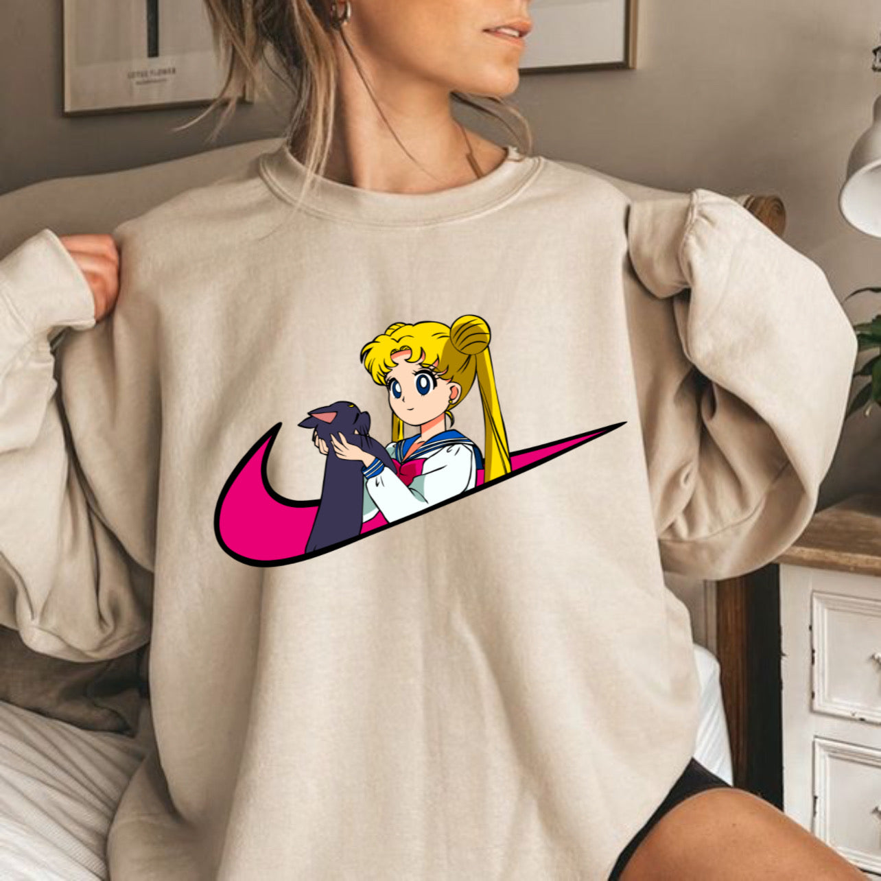 Sailor Checkmark DTF full color transfer