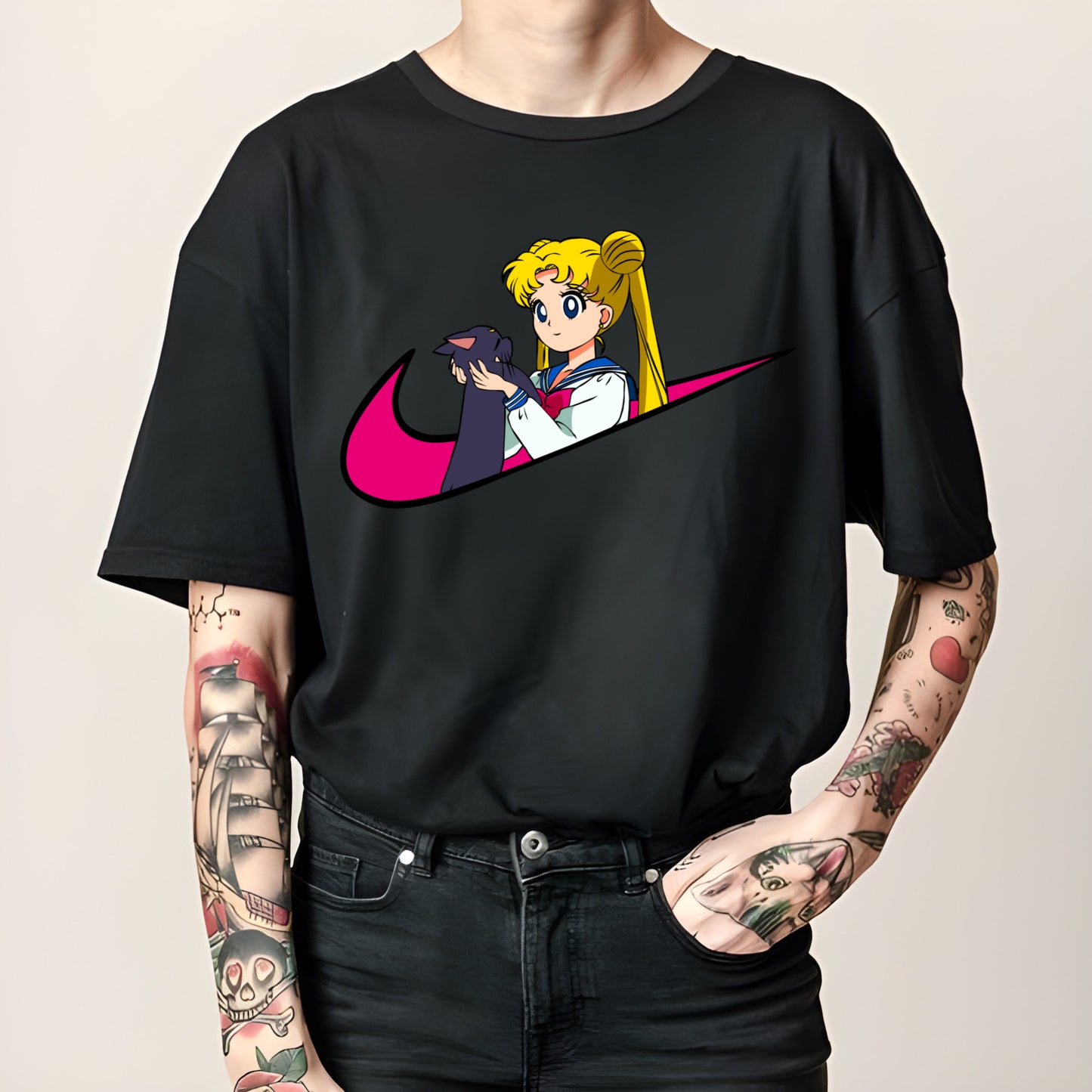 Sailor Checkmark DTF full color transfer