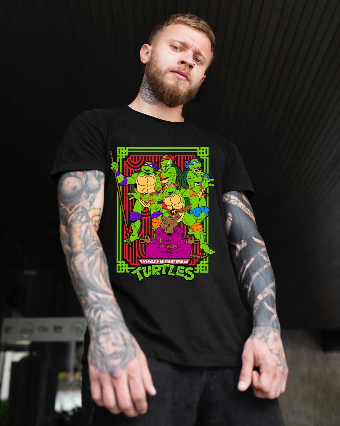 Turtles Gang DTF full color transfer