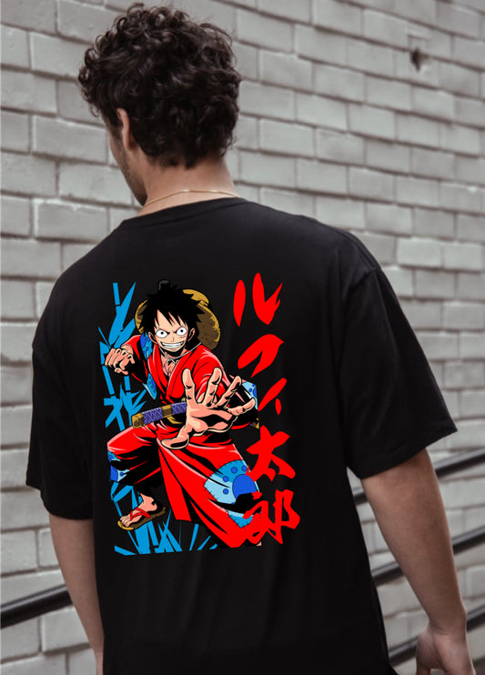 Luffy Samurai DTF full color transfer