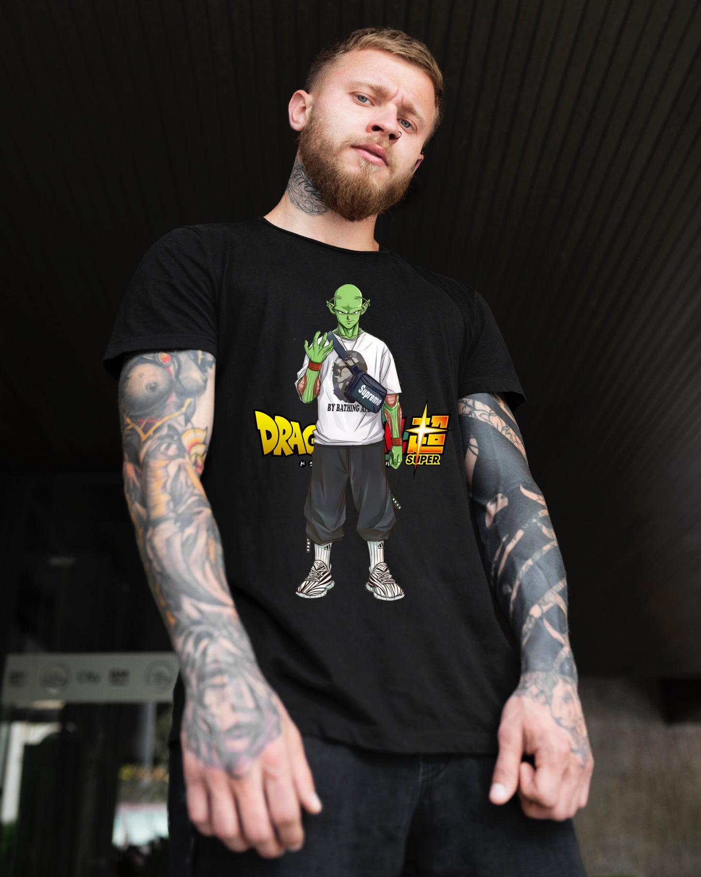 Green Alien Fashion DTF full color transfer