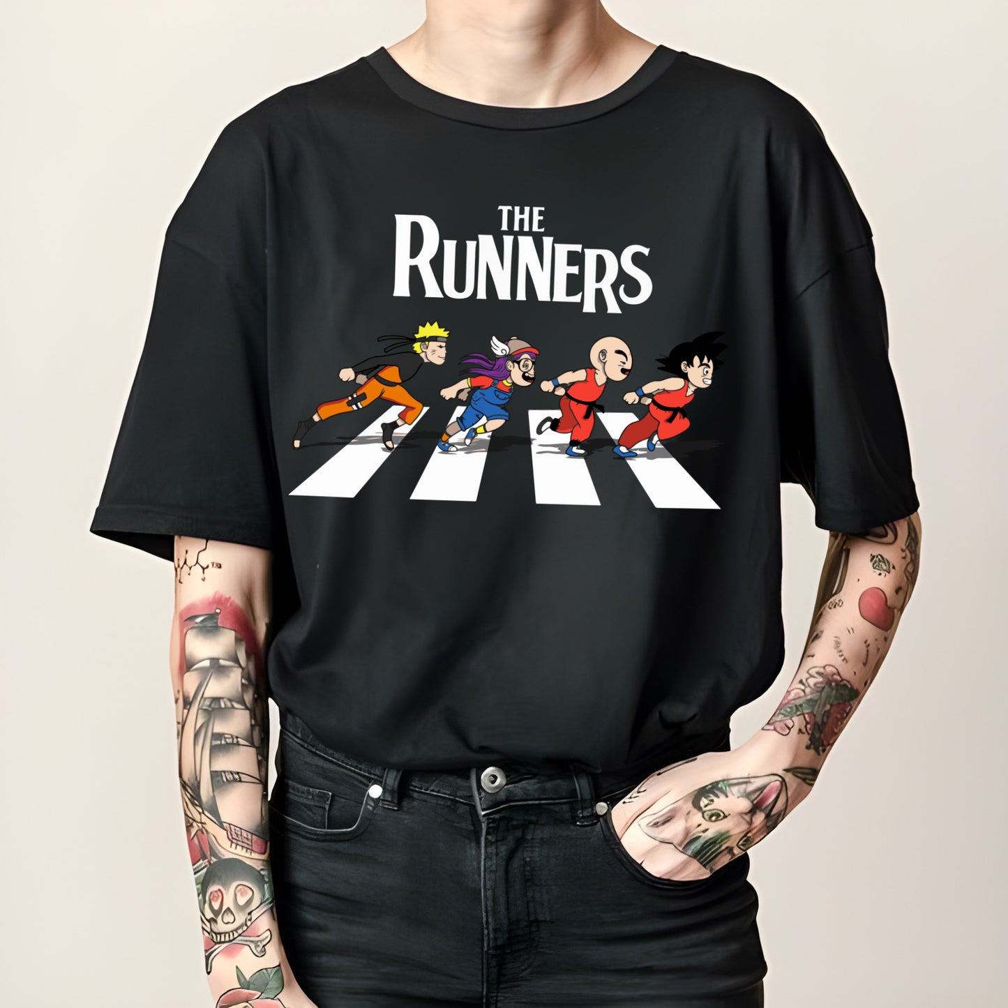 The Runners DTF full color transfer