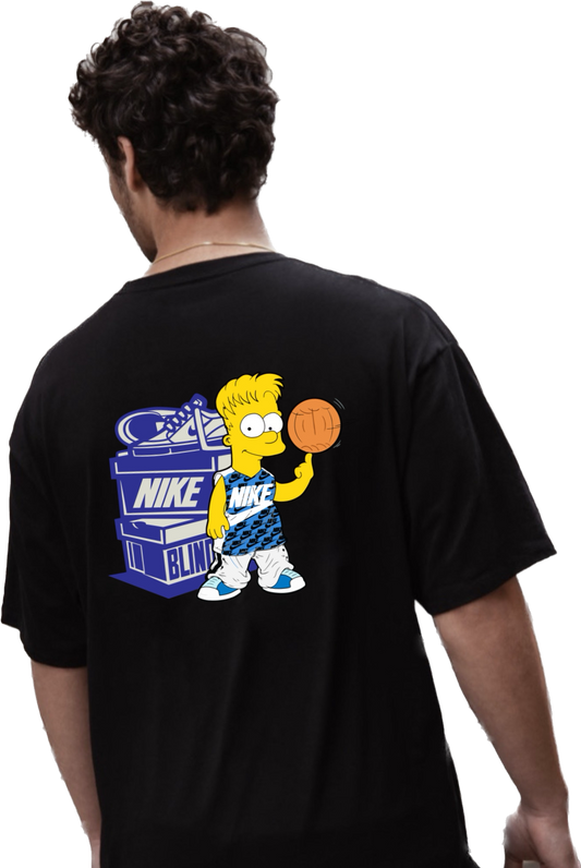 Yellow kid basketball DTF full color transfer