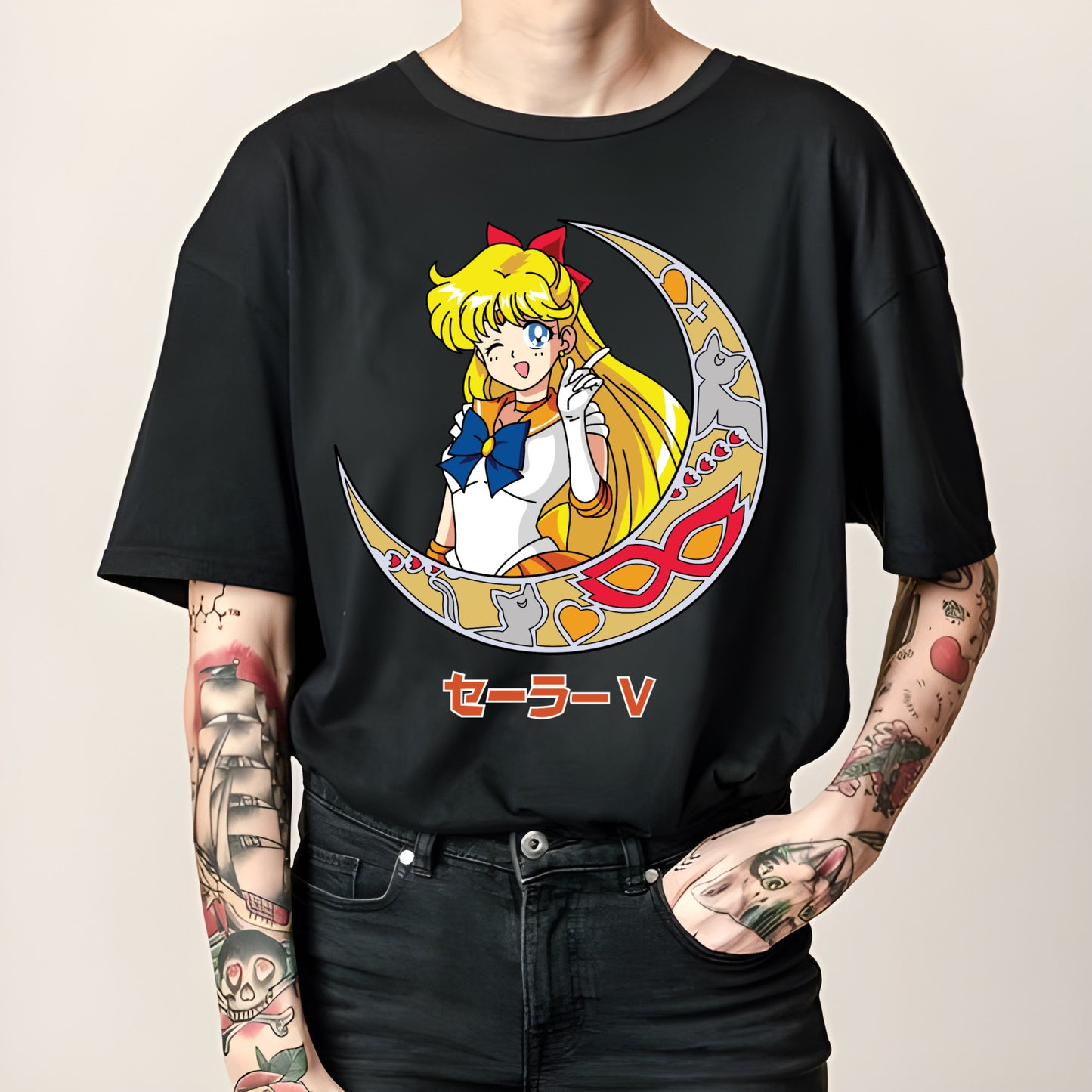 Sailor M. Full color DTF transfer