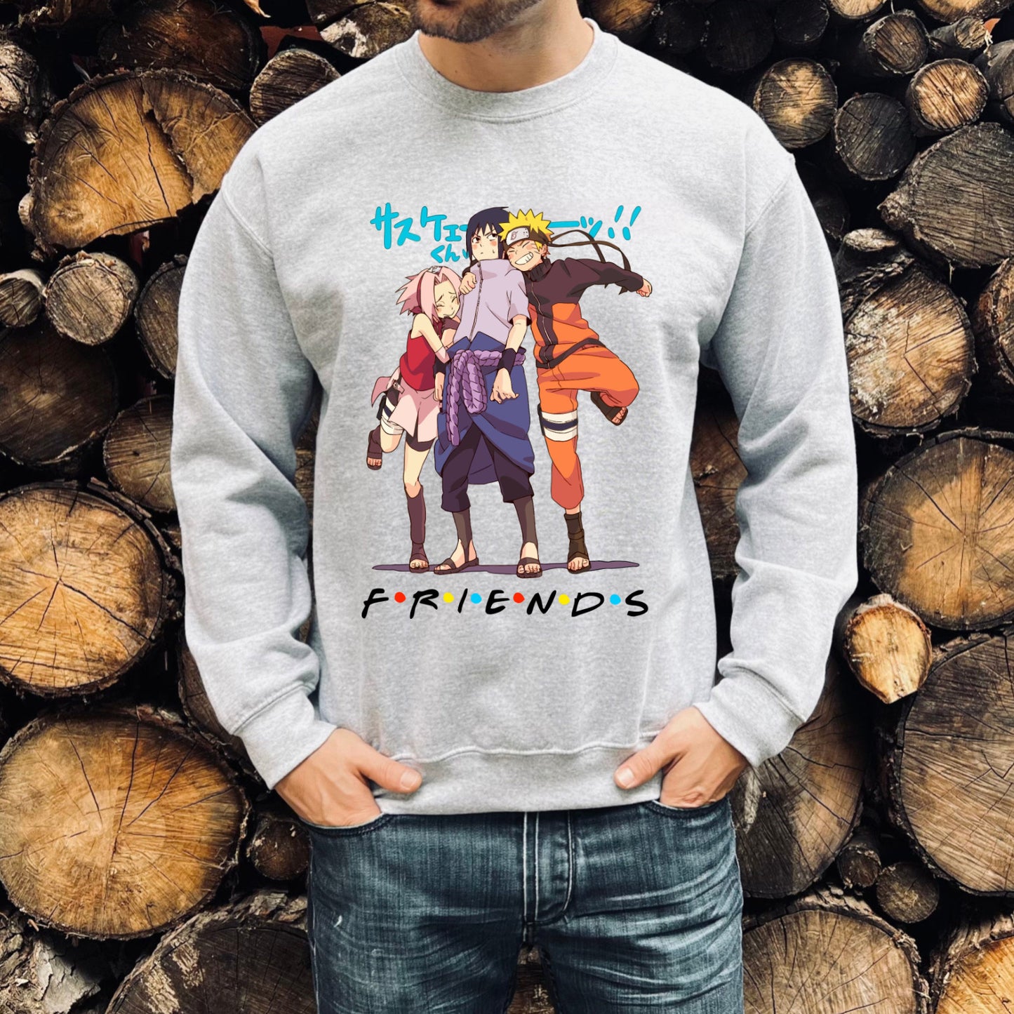 Ninjas friends full color transfer